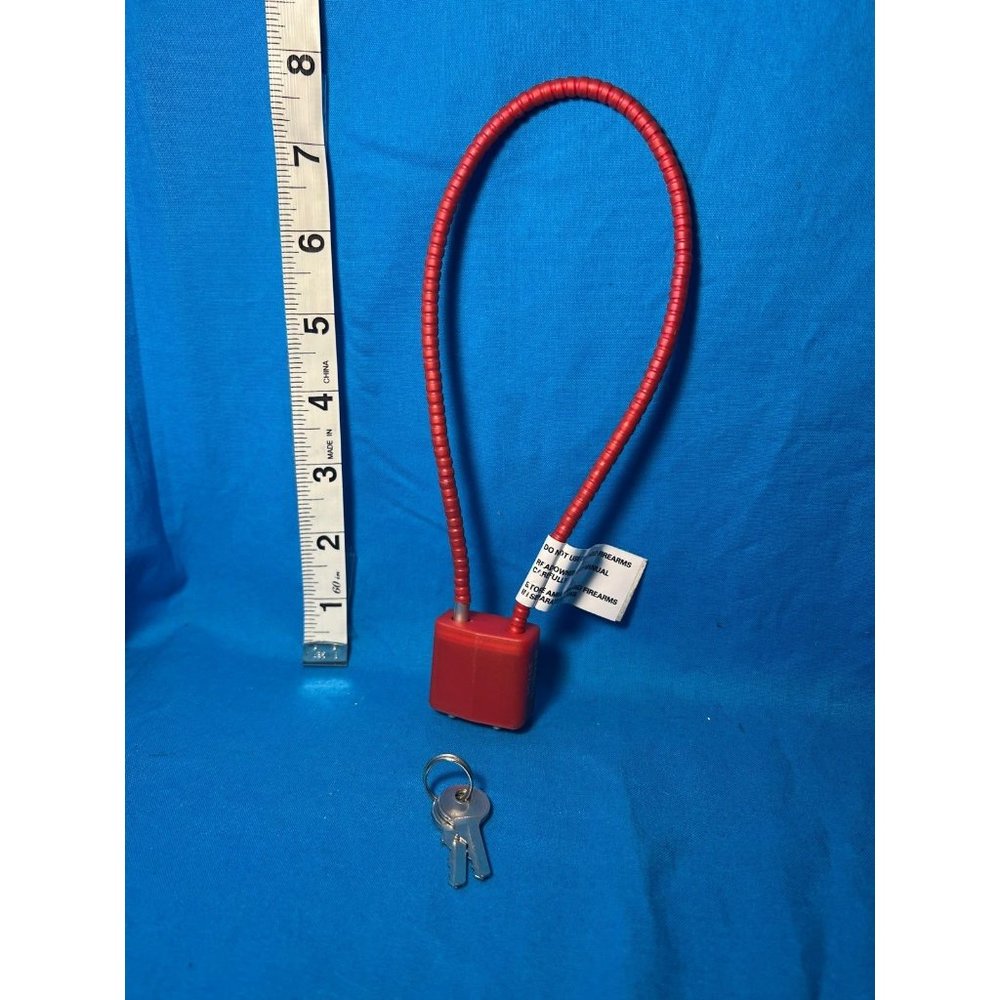 Red Lock and Key Safety
